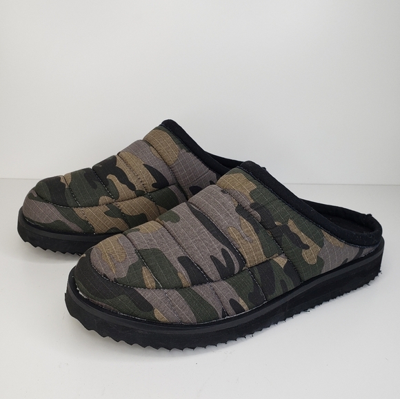 Steve Madden P-Snug Camouflage Slip On Comfort Indoor Outdoor Slippers SZ 9M - Picture 3 of 10